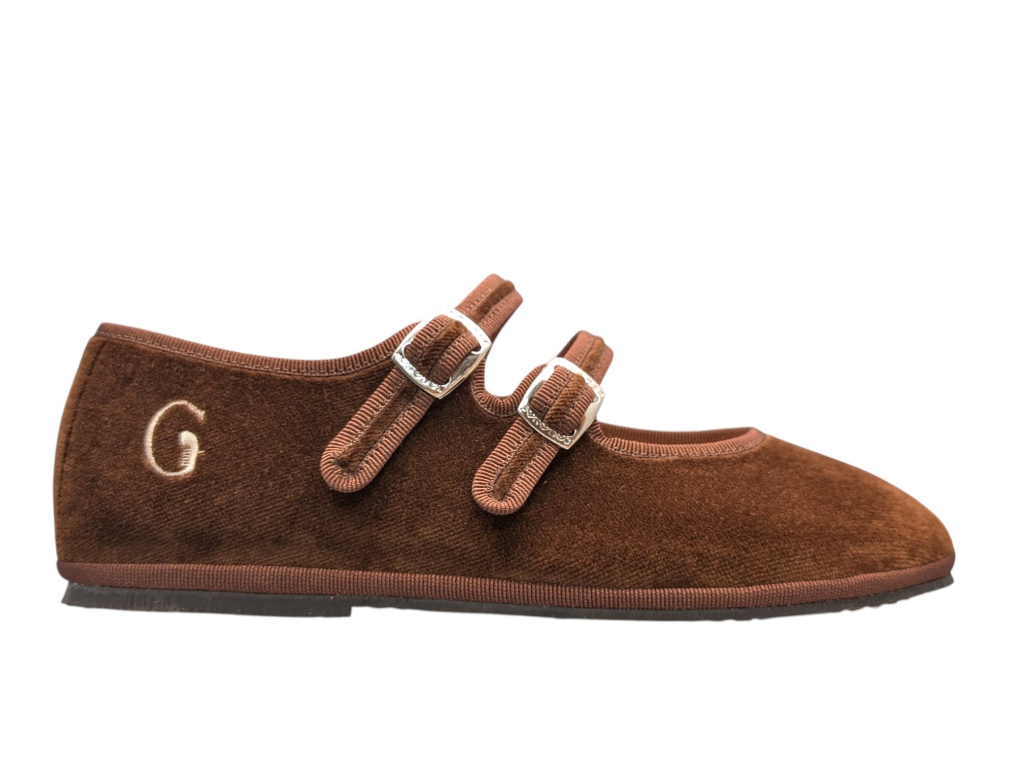 Tabbaco Brown Double lace by Gondolina Shoes