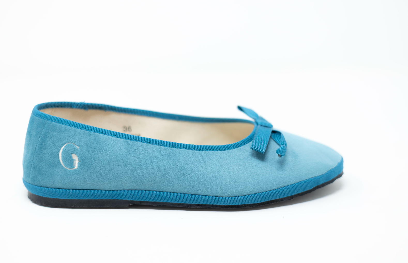 Sky Blue Venetian Ballerinas