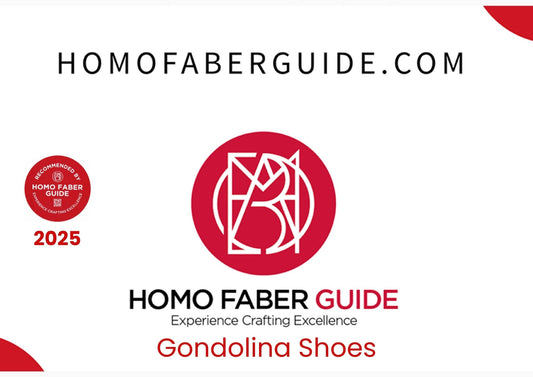 Gondolina Selected by Homo Faber | Authentic Venetian Luxury Shoes Handmade in Italy