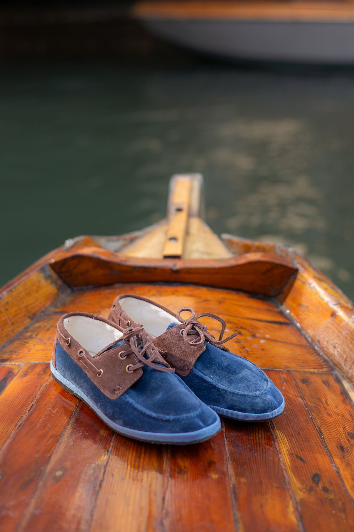 Serenissima Collection – Velvet Boat Shoes