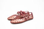 Mesh Bordeaux Pois