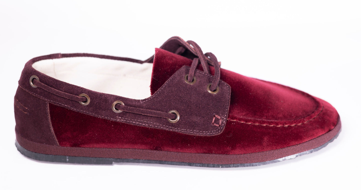 Venetian Essence in burdeaux red By Gondolina Shoes