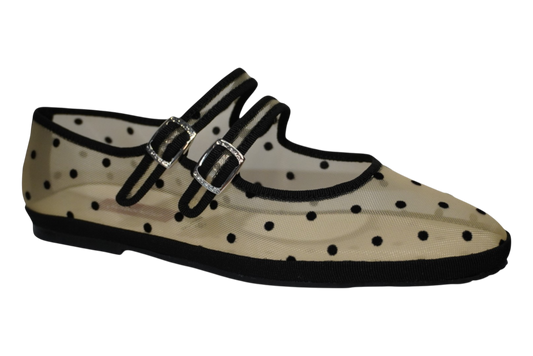 Mesh BonBon Nude Black