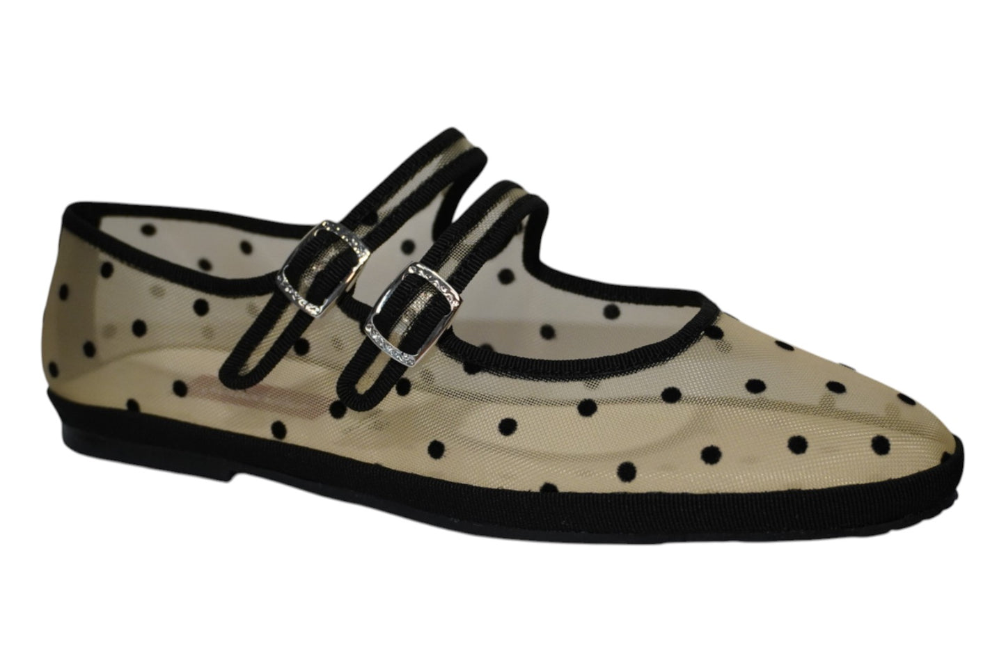 Mesh BonBon Nude Black