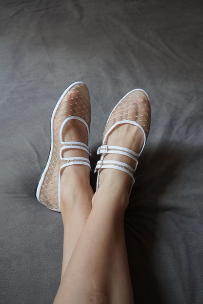 Mesh White Summer