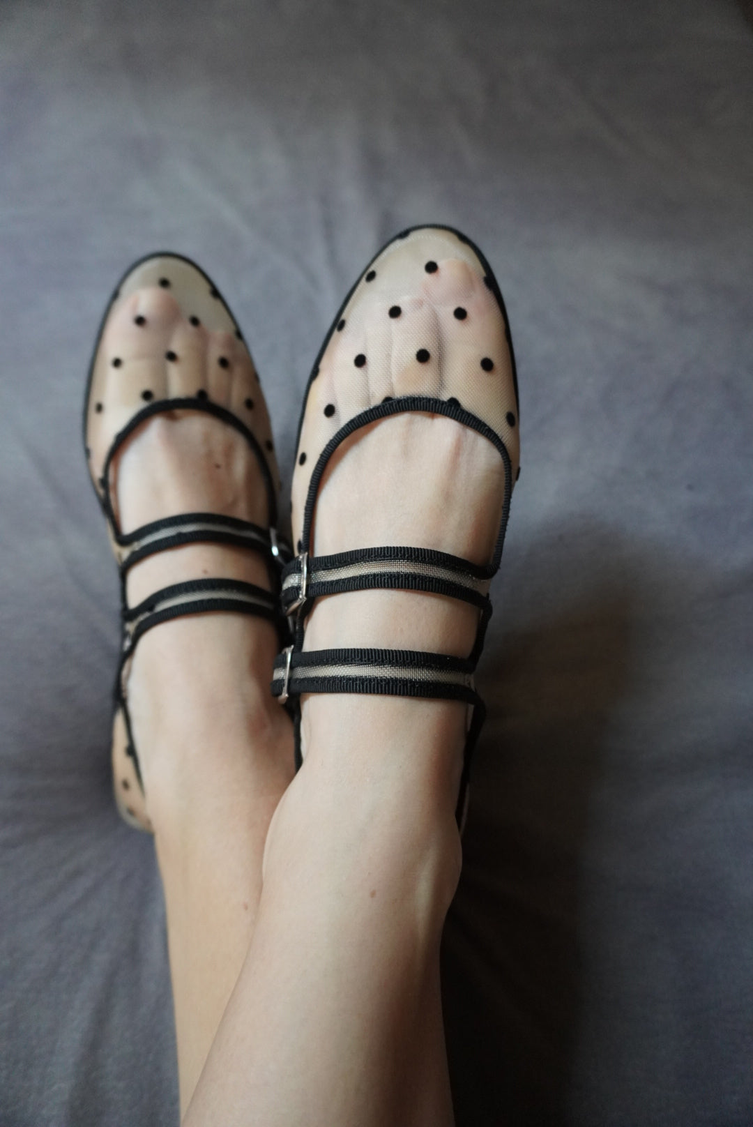 Mesh BonBon Nude Black