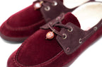 Venetian Essence in burdeaux red By Gondolina Shoes