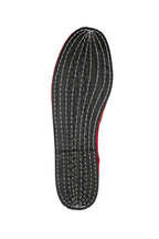 Handcrafted Gondolina Bucintoro flats in dark red velvet, featuring authentic Venetian design, sole detail